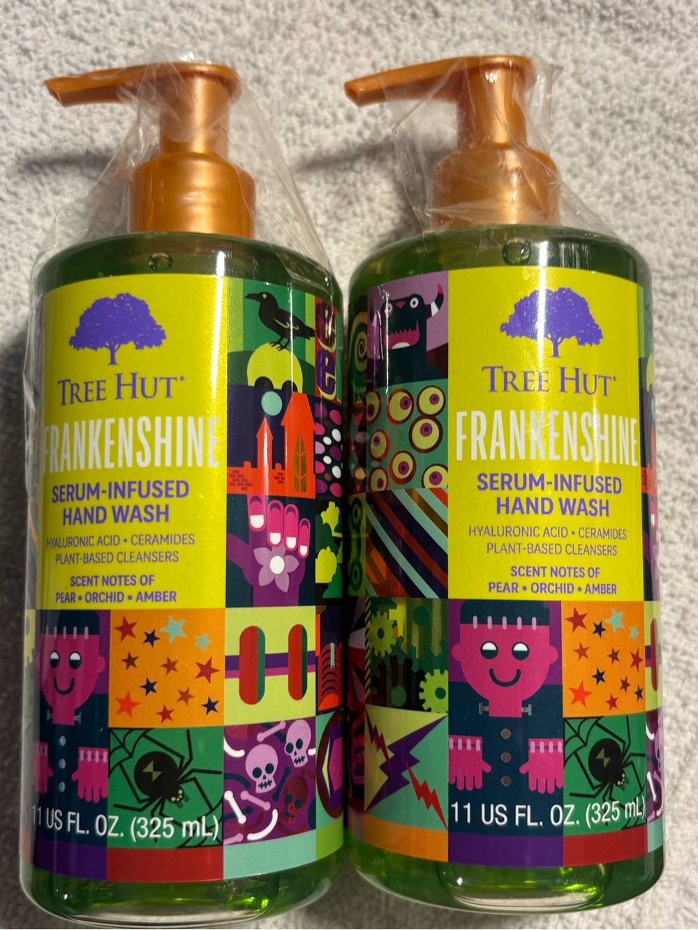 Tree Hut Frankenshine Serum-Infused Hand Wash — Green